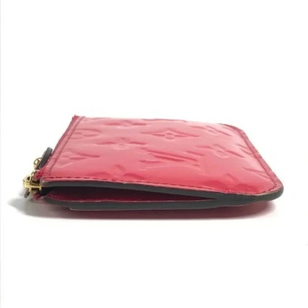 LOUIS VUITTON M90312 MonogramVernis Pochette Cles NM Coin purse with key ring